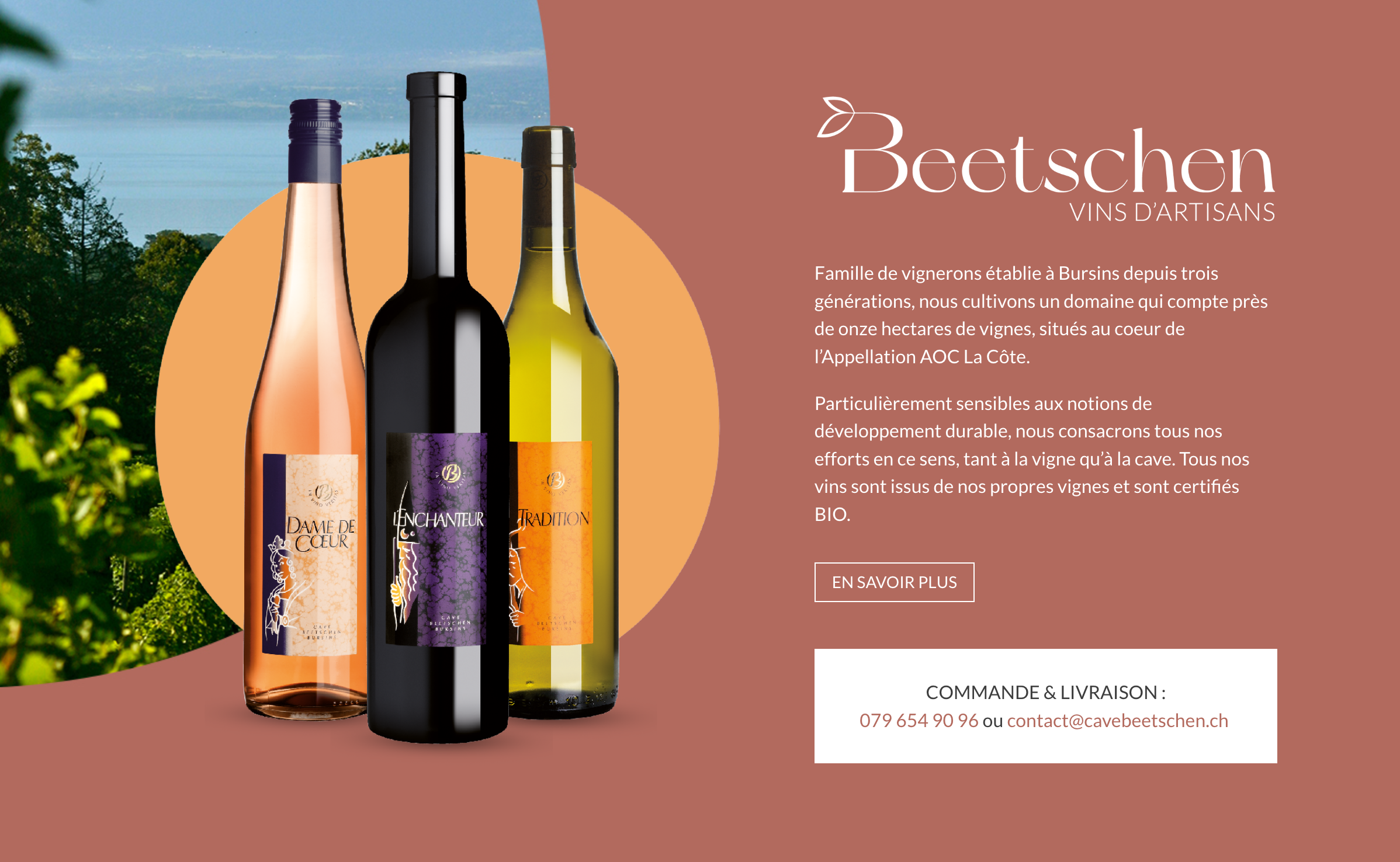 Beetschen Vins - E-commerce